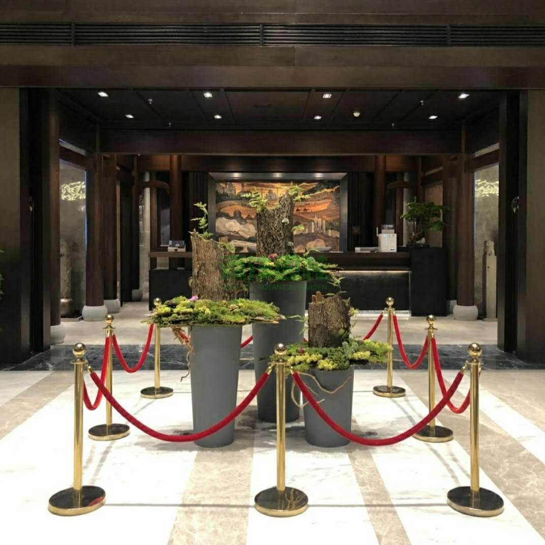 酒店景觀裝飾，仿真花藝造景，酒店景觀裝飾